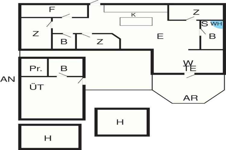 14 Person Holiday Home In L Kken Løkken Zewnętrze zdjęcie